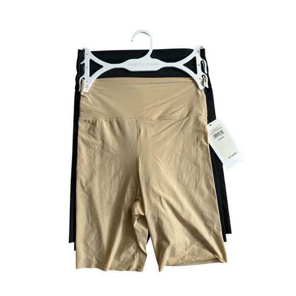 SIMPLY NUDE Set of 2 Seamless Bike Shorts Size Small NEW NWT - Picture 5 of 5